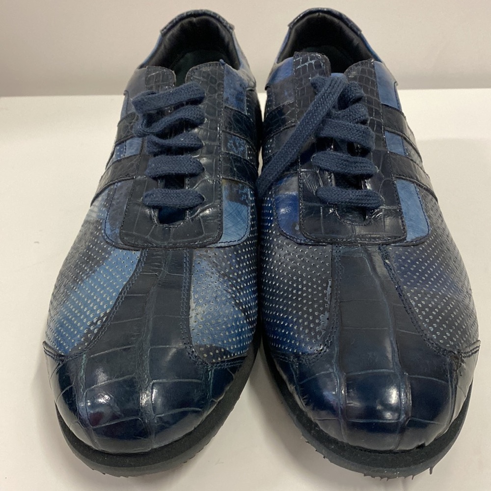 CAPORICCI real alligator sneakers size 8 - Picture 2 of 6